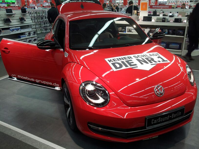 Showcar VW Beetle Turbo mit Alpine Showcar VW Beetle Turbo mit Alpine